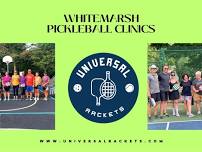 Whitemarsh Monday Evening Pickleball Clinics (multiple levels)