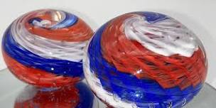 Red, White and Blue Paperweights very Flaggy!! Do your patriotic here!