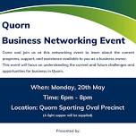 Quorn Business Networking Event