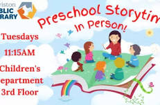 Preschool Storytime