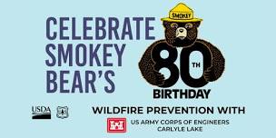 Wildfire Prevention with the U.S. Army Corps of Engineers Carlyle Lake & Smokey Bear