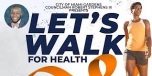 Let's Walk for Health - Juneteenth 