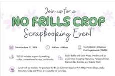 No Frills Crop Scrapbooking Event