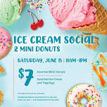 Ice Cream Social & Mini Donuts (Member Event)