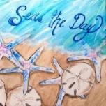 Seas the Day, Starfish/Sand Dollars, 4/4/24