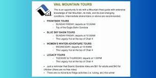 Vail Mountain Tours This Winter