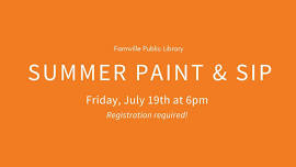 Summer Paint & Sip