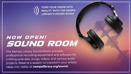 Now open! Sound Room!