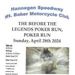 The Before the Legends Poker Run