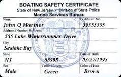 NJ Boat Safety Class This Sunday!