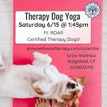 Therapy Dog Yoga with ROAR!