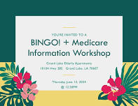 BINGO Night + Medicare Info Workshop