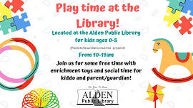 Story time at the Alden Library