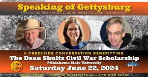 Speaking of Gettysburg – A Conversation with Dean Shultz, John Heiser and Jennifer Murray