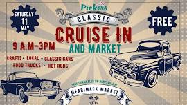 Classic Car Cruise in and Market