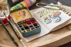 Art journaling workshop