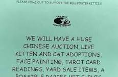 The Bell's Foster Kitties Adoption Fundraiser Lake City June 15& 16