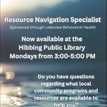 Resource Navigation Specialist (Sponsored by Lakeview Behavioral Health)