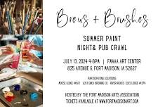 Brews N Brushes Pub Crawl