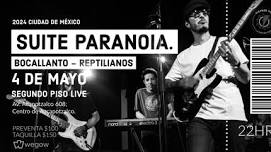 Suite Paranoia concert in CDMX Mexico City