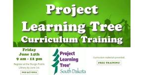 Project Learning Tree Curriculum Training