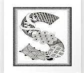 Zentangle Initials | Heather Mattioni, instructor