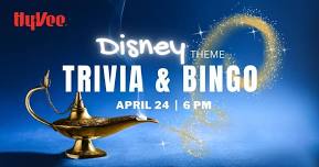 Disney Theme Trivia & Bingo