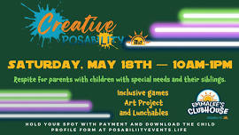 Creative Posability- May 18th