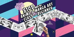 Anime & Manga Art Class - Beginner