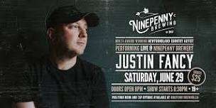 JUSTIN FANCY Live at Ninepenny Brewing - Saturday, June 29