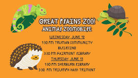 Great Plains Zoo: Zoomobile!