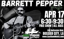 Barrett Pepper @ Frozen Pirogue