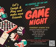 Games Night ages 8-12 - WE CHANGED THE DAY