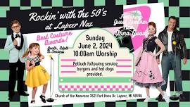 Rockin' with the 50's Faith Promise Sunday