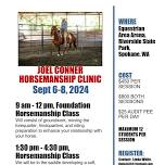 Joel Conner Horsmanship Clinic