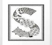 Zentangle Initials | Heather Mattioni, instructor