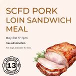 Scandi Days SCFD Pork Loin Sandwich Meal