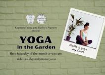 Yoga in the Garden at Kerby's Nursery