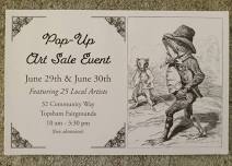 Pop-Up Art Sale Event