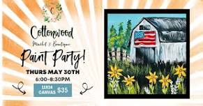 Summer Barn Paint Night