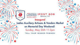 Ladies Auxiliary Artisans & Vendors Market at the Belmont Legion Post 808!