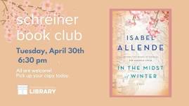 Schreiner Book Club: In the Midst of Winter by Isabel Allende