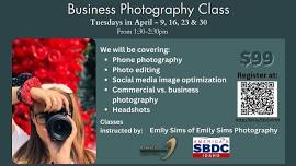 Business Photography Class