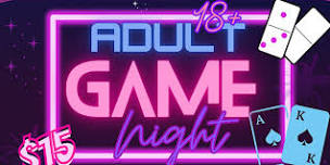 Adult Game Night & Christian Open Mic