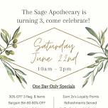 Sage Apothecary Anniversary Celebration