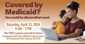 In-person Medicaid Enrollment Assistance