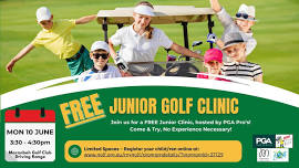 FREE PGA Junior Golf Clinic