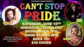 CAN'T STOP PRIDE DRAG SHOW