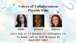 Psychic Fair with Ari, Billie, and Marion