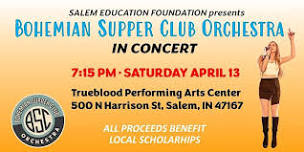 Bohemian Supper Club Orchestra - In Concert